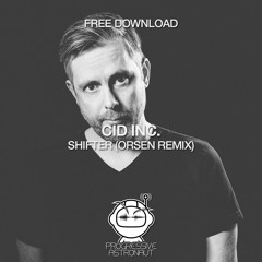 FREE DOWNLOAD: Cid Inc. - Shifter (Orsen Remix) [PAF049]