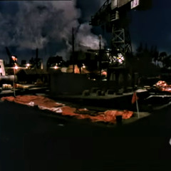 Night Falls at the Naval Dock