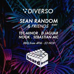 Sean Random @ heardfrom - Medellin, 23-11-17