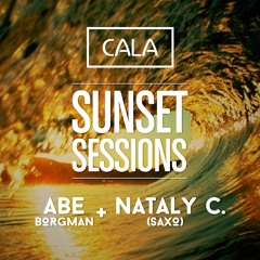 Cala Sunset Sessions Feb 2018 by Abe Borgman w. Nataly C (live saxo)