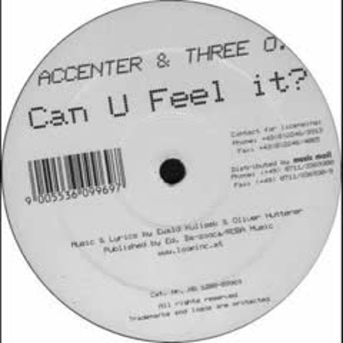 Accenter And Three O - Can You Feel It(Club Mix)