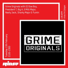 Grime Originals with President T, Big H, Nasty Jack, Fumin, Chronik & more - Tuesday 13th February