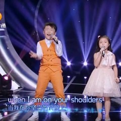 Incredible Little Boy and Girl sing You Raise Me Up by Josh Groban Jeffrey Li  Celine Tam