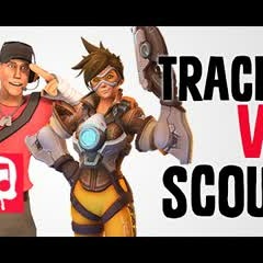 TRACER VS SCOUT Rap Battle by JT Music