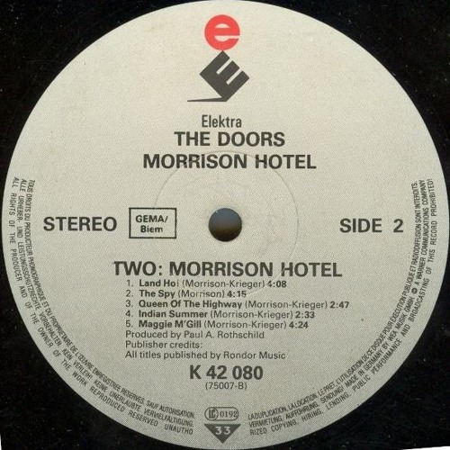 The Doors Indian Summer Alffie Voice Cut Edit By Alffie On