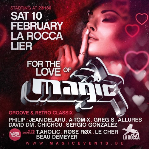 Allures @ For The LOVE of MAGIC La Rocca Ballroom 10022018 (1.30-3.00 h)