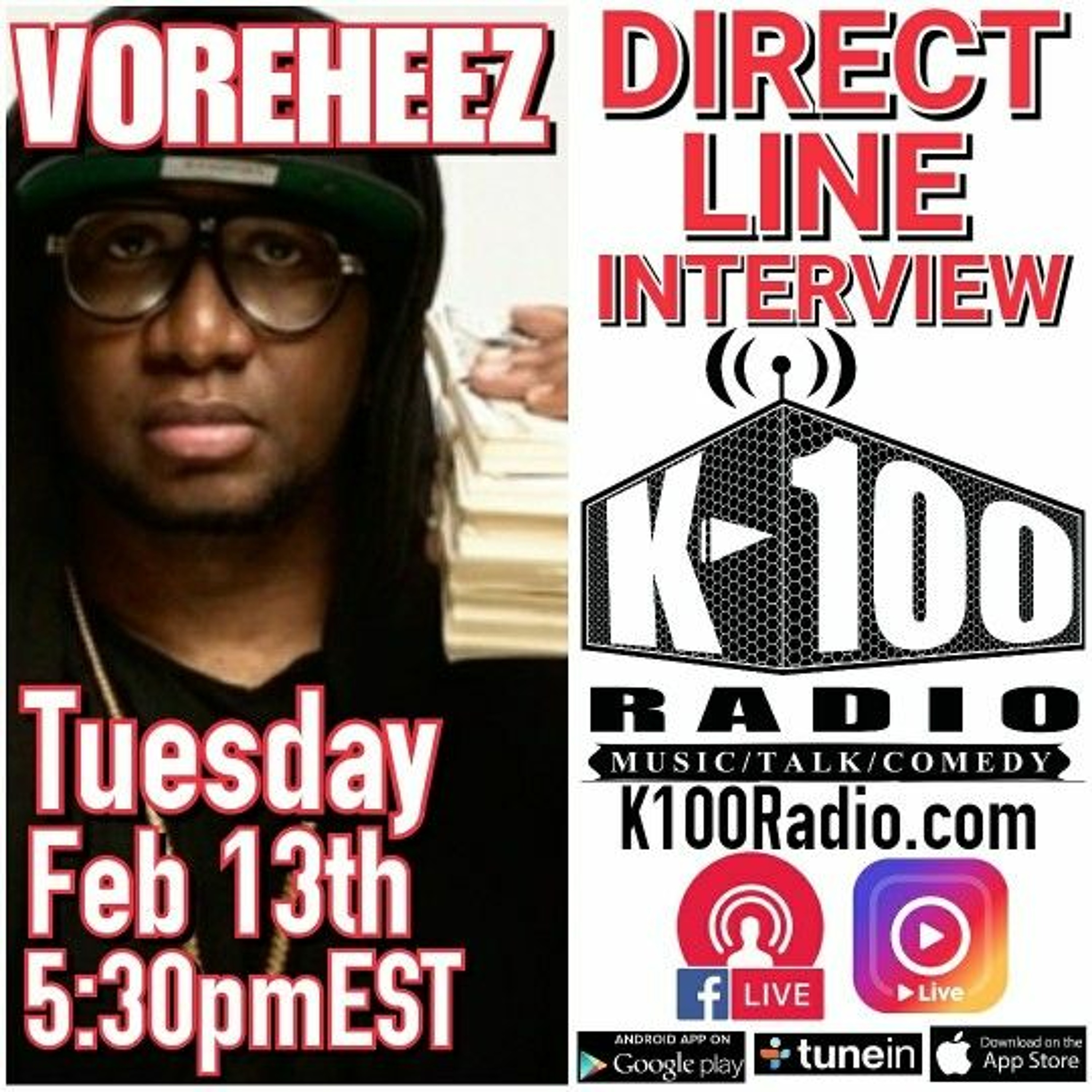 Direct Line Interview with VOREHEEZ episode artwork