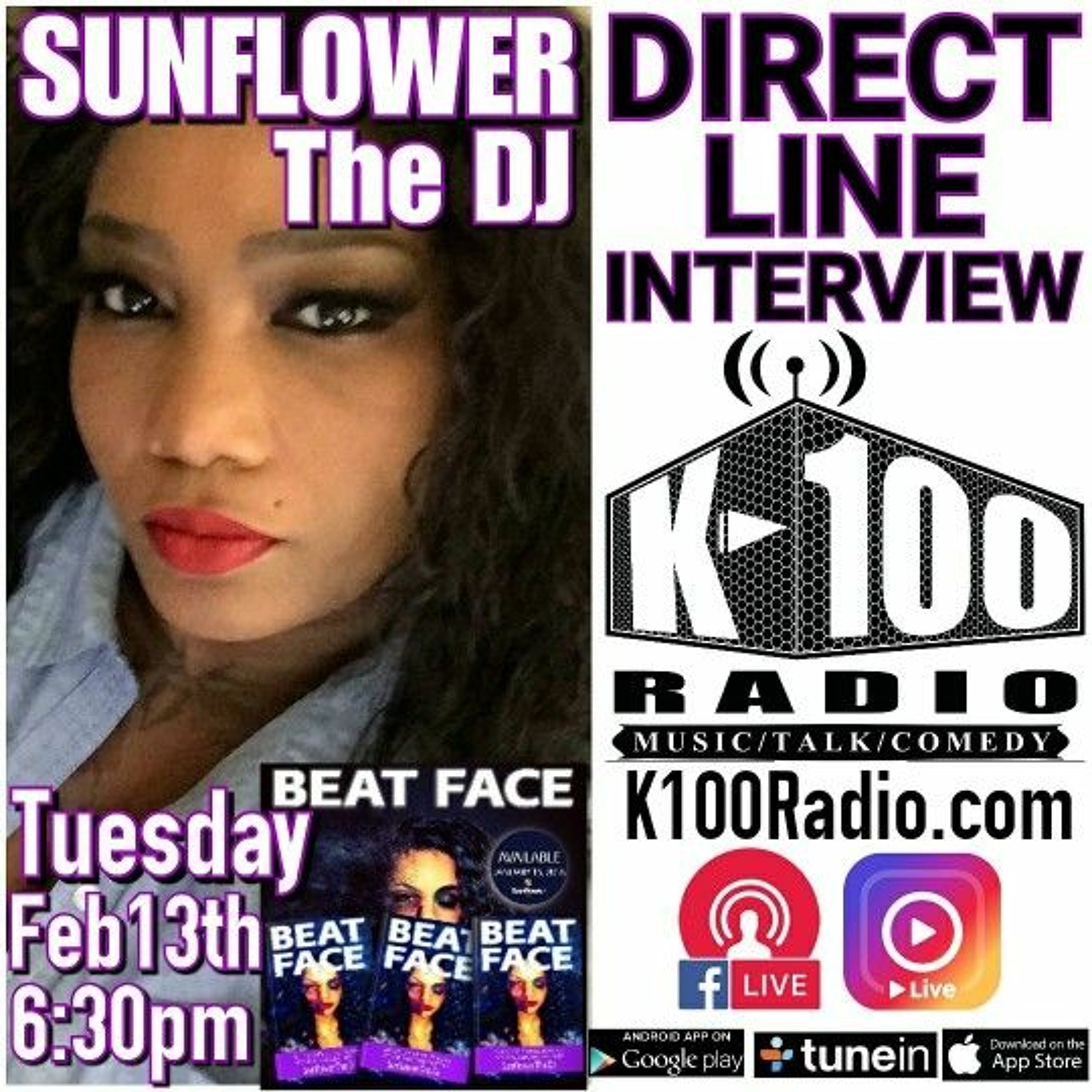 Direct Line Interview with SUNFLOWER on K-100 Radio episode artwork