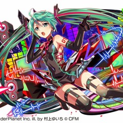 [Crash Fever BGM] Hatsune Miku Collab Theme - 02 - Black Miku