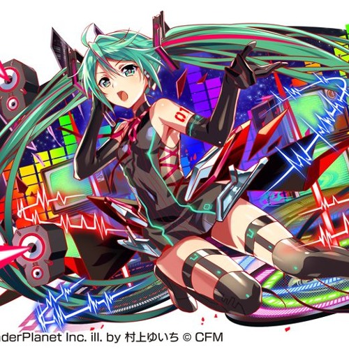 [Crash Fever BGM] Hatsune Miku Collab Theme - 02 - Black Miku