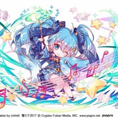 [Crash Fever BGM] Hatsune Miku Collab Theme - Snow Miku Field Quest