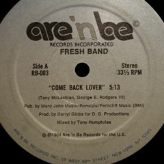 Fresh Band ‎- Come Back Lover (Are 'n Be Records) (1984)