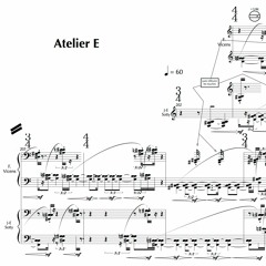 Ateliers modulables: Atelier E (for 2microtonal Accordions, 2017)