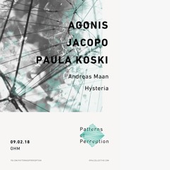 Jacopo @ Patterns Of Perception, OHM Berlin 09.02.2018