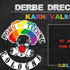 Daniel Herrmann @ Sons of Techno - Derbe Dreckig Laut - Karnevalssamstag || Bogen 2, Köln