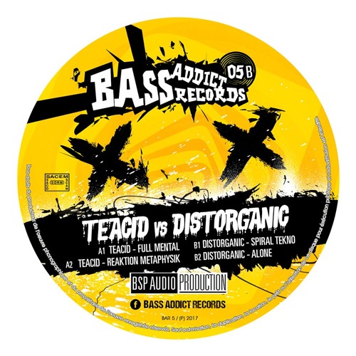 Bass Addict Records 05 - A2 Teacid - Reaktion Metaphysik