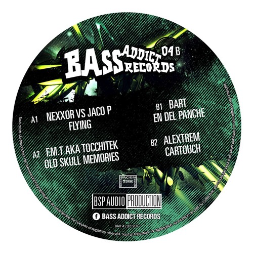 Bass Addict Records 04 - A2 F.M.T Aka Tocchitek - Old Skull Memories