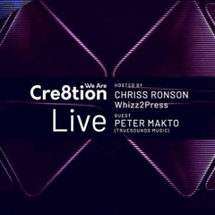 We Are Cre8tion ( live stream 004 ) Chriss Ronson & Peter Makto 2018.02.14.