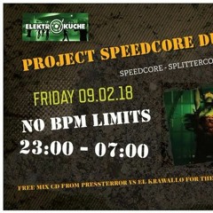 PRESSTERROR Mix@9.02.2018 - PROJECT SPEEDCORE DUNGEON (GERMANY - COLOGNE)