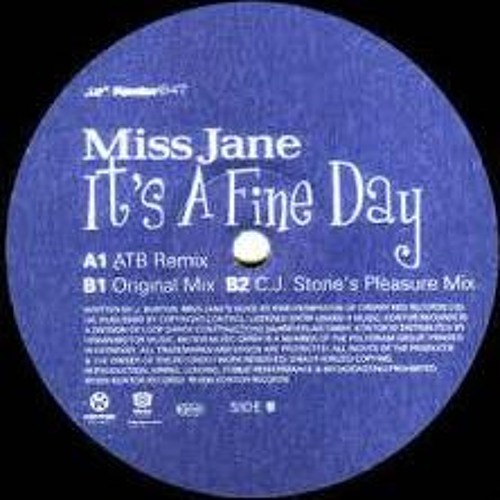 ATB Feat. Miss Jane – It's A Fine Day (D&S Project Radio Edit)