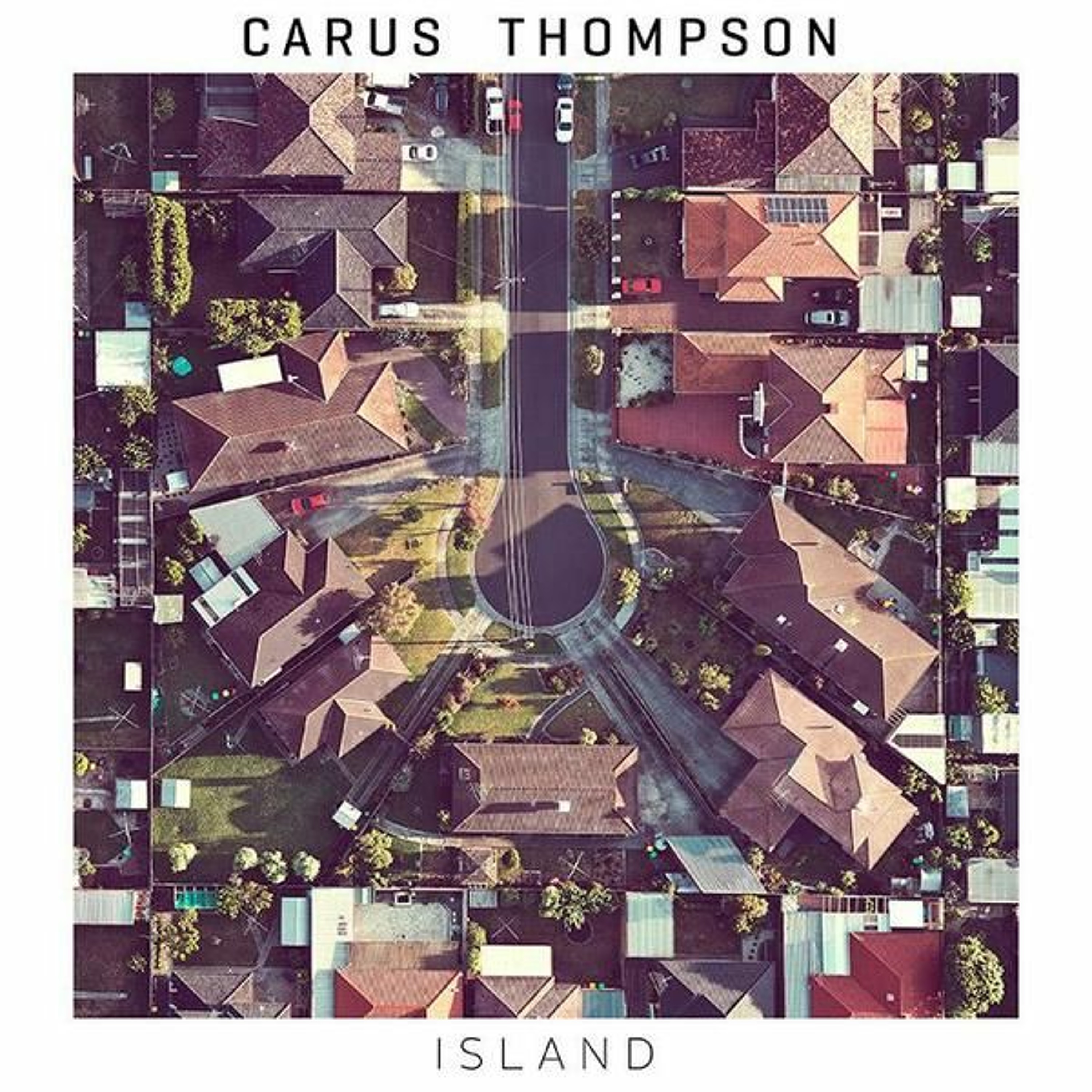 Songwriter Carus Thompson performing live in studio