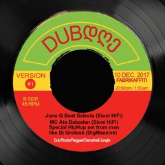 Juno Q Beat & Ata Babadan - Dubდღე aka Dub Day 001 - Live recording from Fabrika Tbilisi(Geo)