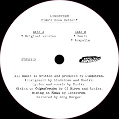 Didn't Know Better (feat. Ronika)