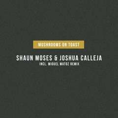 Shaun Moses, Joshua Calleja - Mushrooms On Toast [PTBL139]