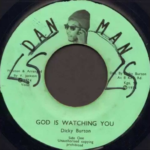 Dicky Burton ‎- God Is Watching You