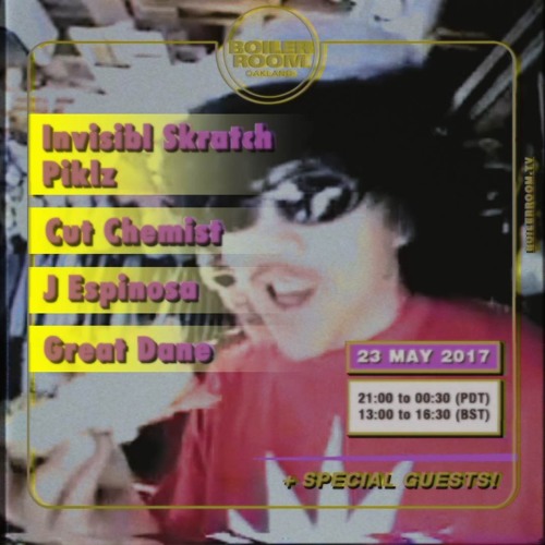 Invisibl Scratch Piklz Boiler Room Oakland DJ Set