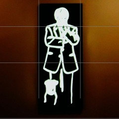 walking the neon dog