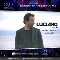 warm up Luciano by Alana ley @ ovo punta del este