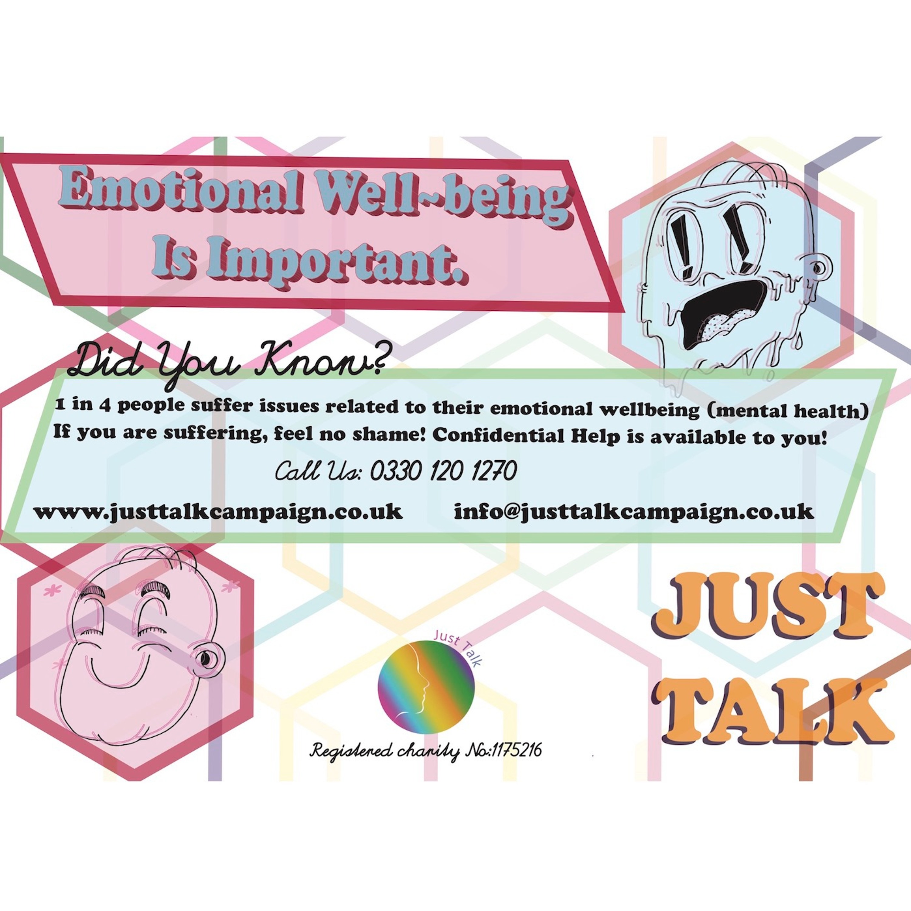 Episode 6: The Just Talk Campaign Charity Podcast episode artwork