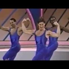 Some fucked up music from aerobic video from 80's   (Ty Parr - National Aerobic Championship Theme)