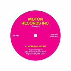 PREMIERE : Jake Holloway & Dave Jarvis - Morning Shunt