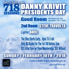 718 Sessions Presidents Day Weekend 2018 at Good Room