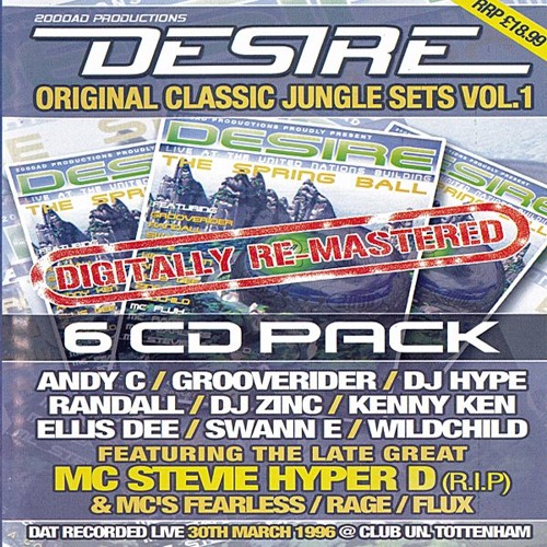 DJs Kenny Ken & Wildchild Feat. MC Stevie Hyper D - Desire The Spring Ball