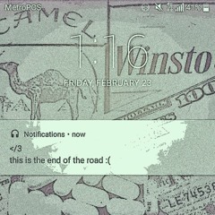 this is the end of the road :( prod. tothegood)