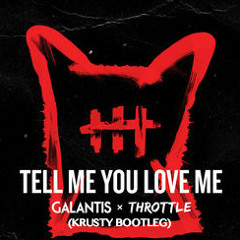 GALANTIS FT. THROTTLE - TELL ME YOU LOVE ME (KRUSTY BOOTLEG)(free download for 500k plays)