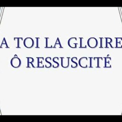 A L'agneau  et a toi la gloire