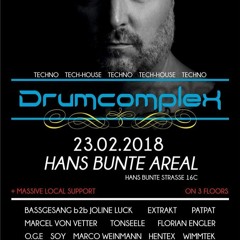 Hans Bunte Areal with Drumcomplex 23.02.18 *free Download*