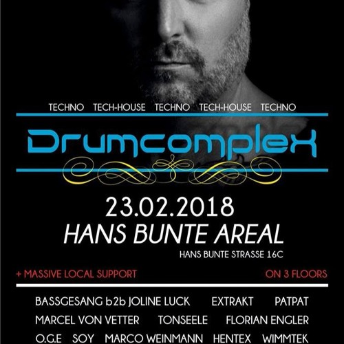 Hans Bunte Areal with Drumcomplex 23.02.18 *free Download*
