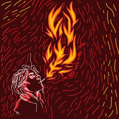 and swallowed a match