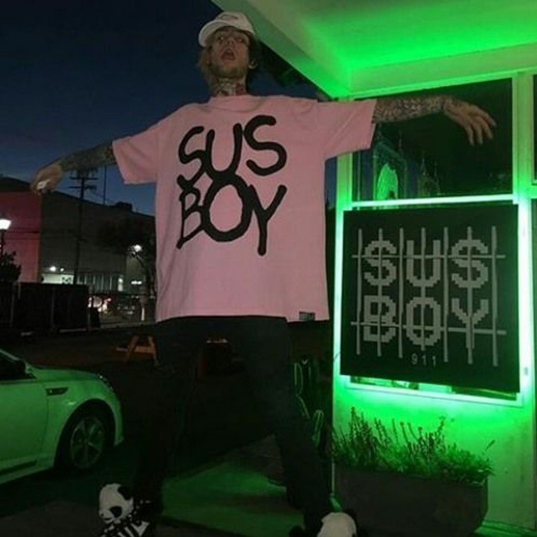 レア　SUS BOY パーカー　Lil Peep Fuji trill レア SUS BOY パーカー Lil Peep Fuji trill - メルカリ