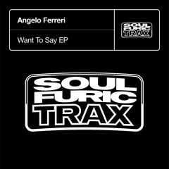 Angelo Ferreri 'Want To Say'