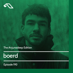 The Anjunadeep Edition 190 with boerd