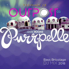 Purrpelle @ Outpost Feb 2018 - Bass Musik Bricolage (Live DJ set)