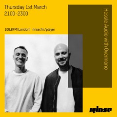 Hessle Audio with Ben UFO & Overmono - 1st March 2018