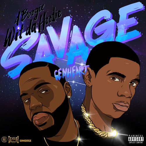 Gem Heart X A Boogie Wit Da Hoodie- SAVAGE [Official Audio]