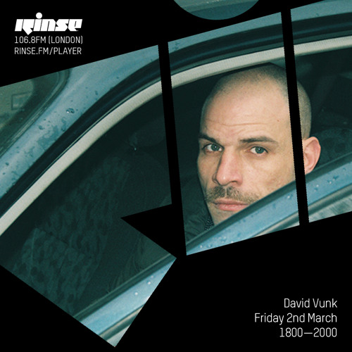 David Vunk - Friday 2nd March 2018